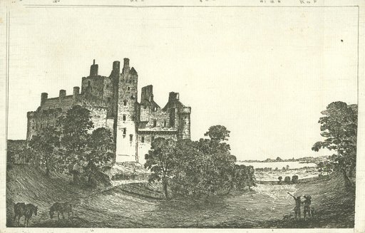 Craigmillar Castle from the South West